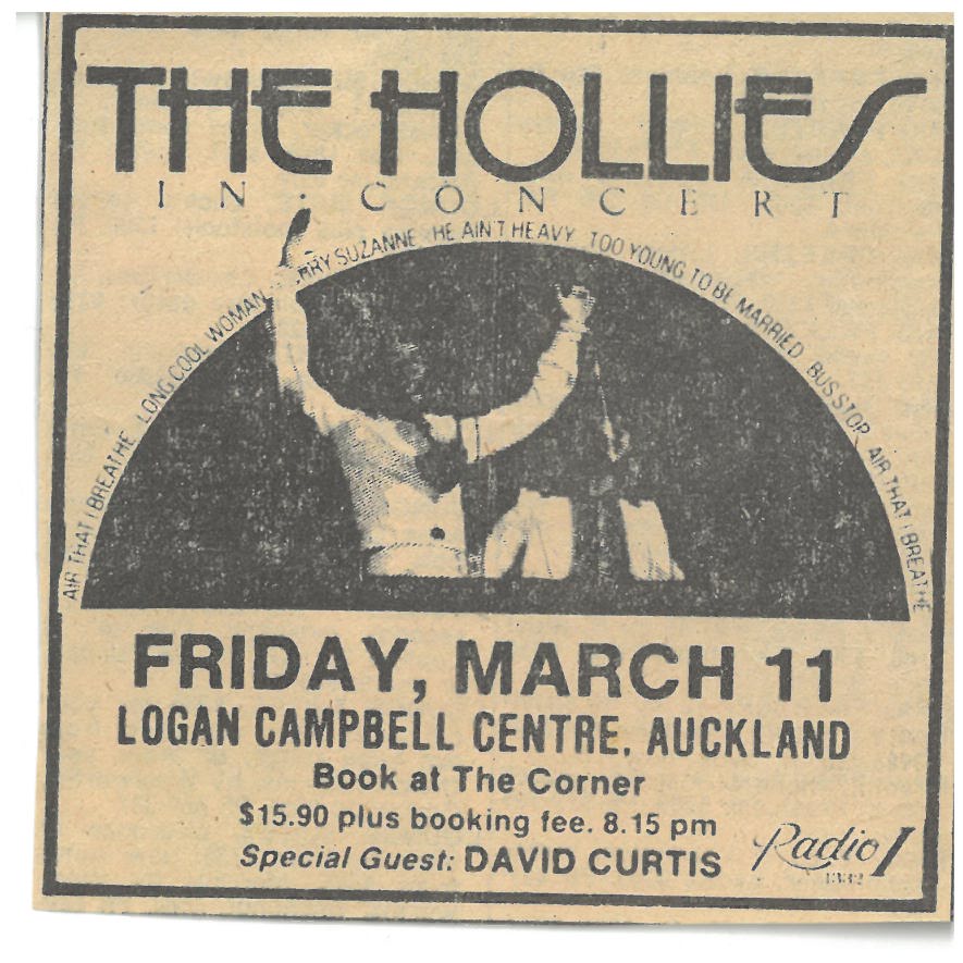 Supporting The Hollies