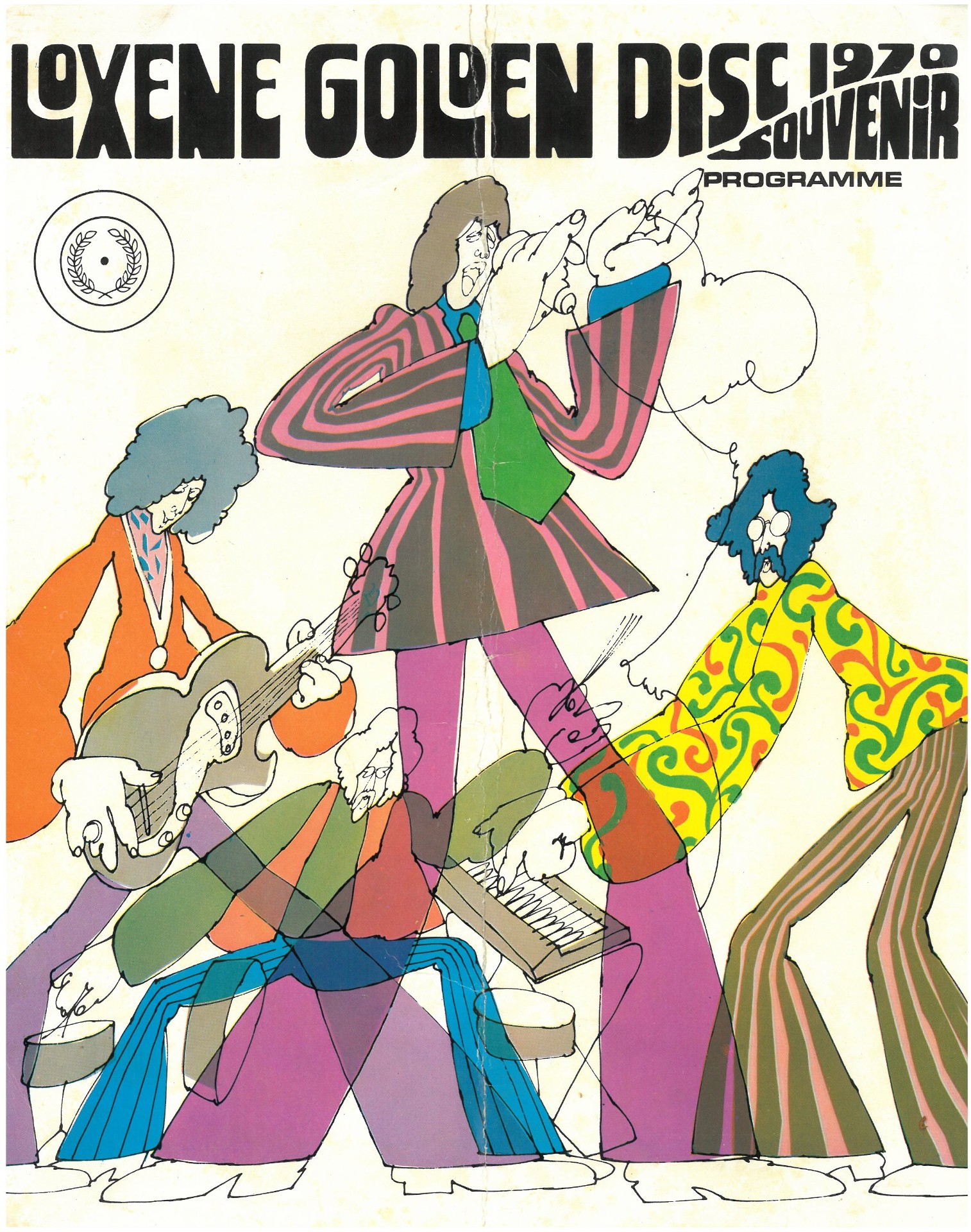 Loxene Golden Disc 1970 souvenir programme